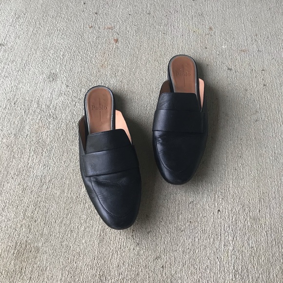 linea paolo annie loafer mule